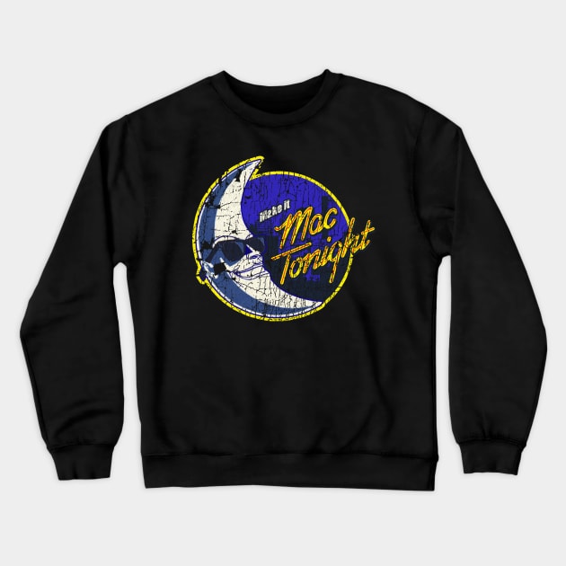 Moon Man // 80s Vintage Crewneck Sweatshirt by Niko Neon